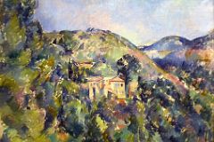 Paul Cezanne 1880s Late View of the Domaine Saint-Joseph From New York Metropolitan Museum Of Art At New York Met Breuer Unfinished